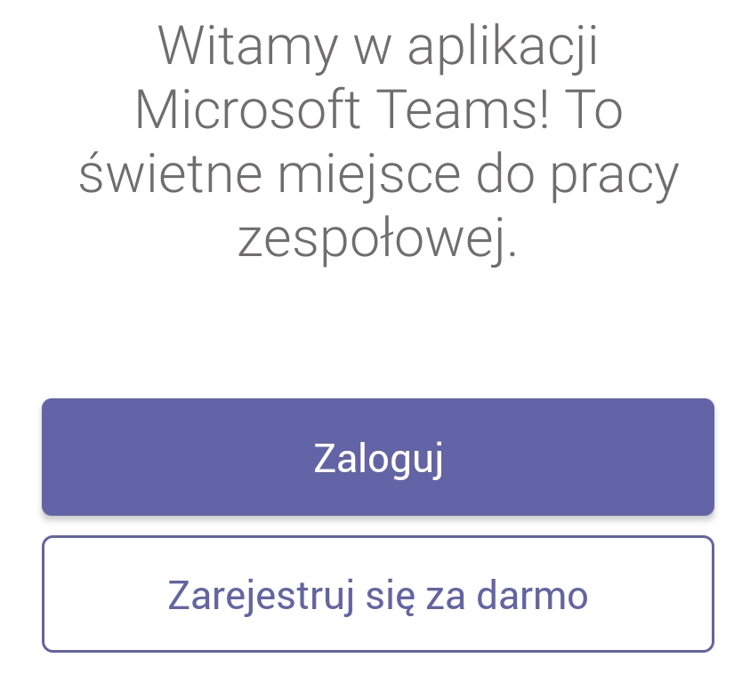 logowanie do microsoft teams